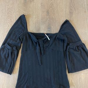 Free People top size small - super cute long sleeve!